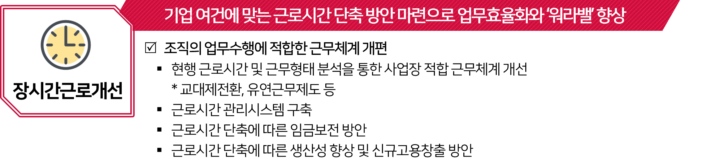 장시간근로개선