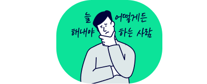illustration of a person thinking